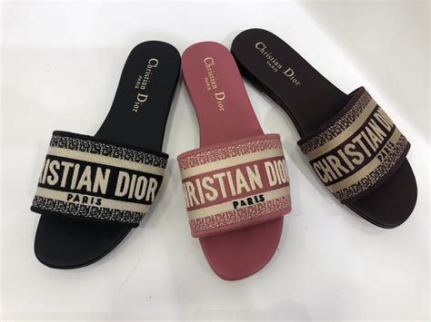 christian dior slipper|christian dior female slippers.